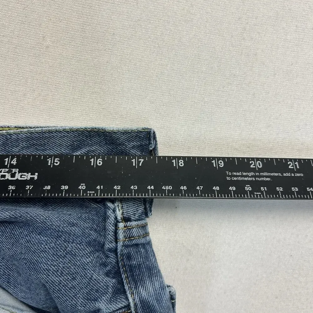 Levis 550 Relaxed Fit Straight Leg Jeans Men's 34x32 Blue Denim Casual Classic